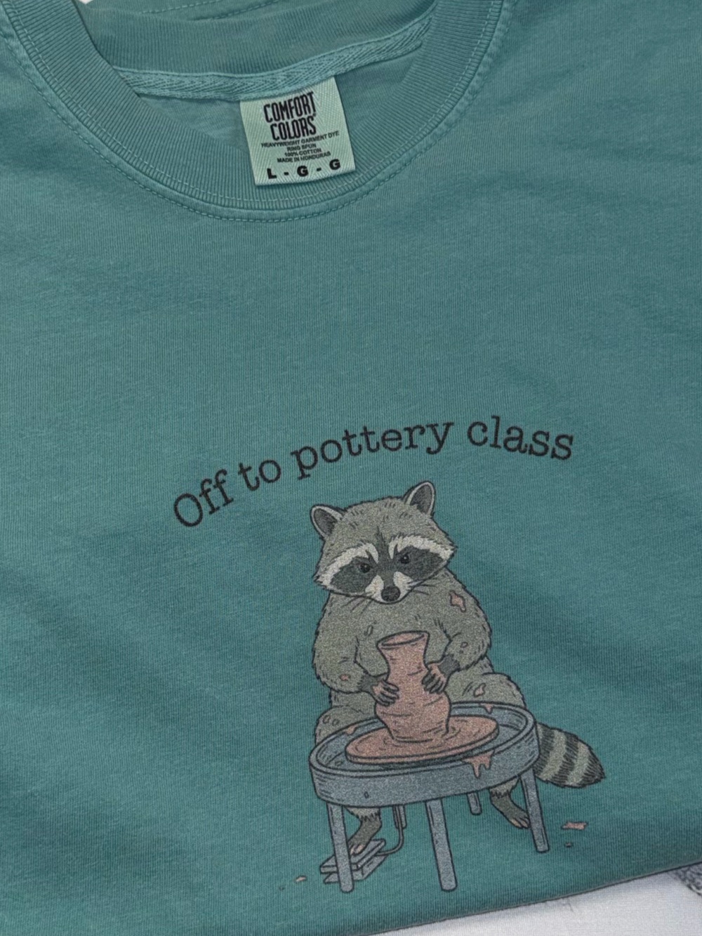 Comfort Colors Aqua Crewneck Tee